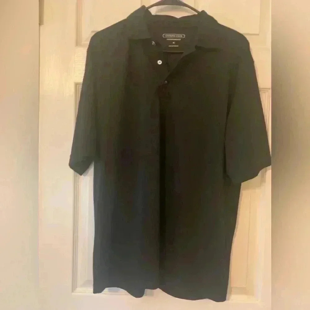 Men’s Black Cypress Club Performance Shirt